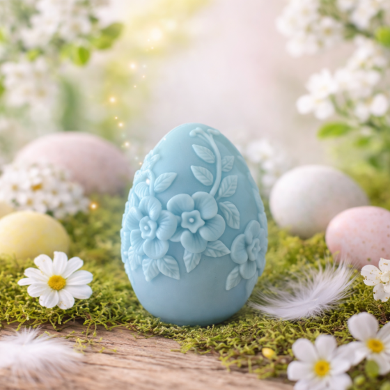 Silikonski kalup za svijeće - jaje 